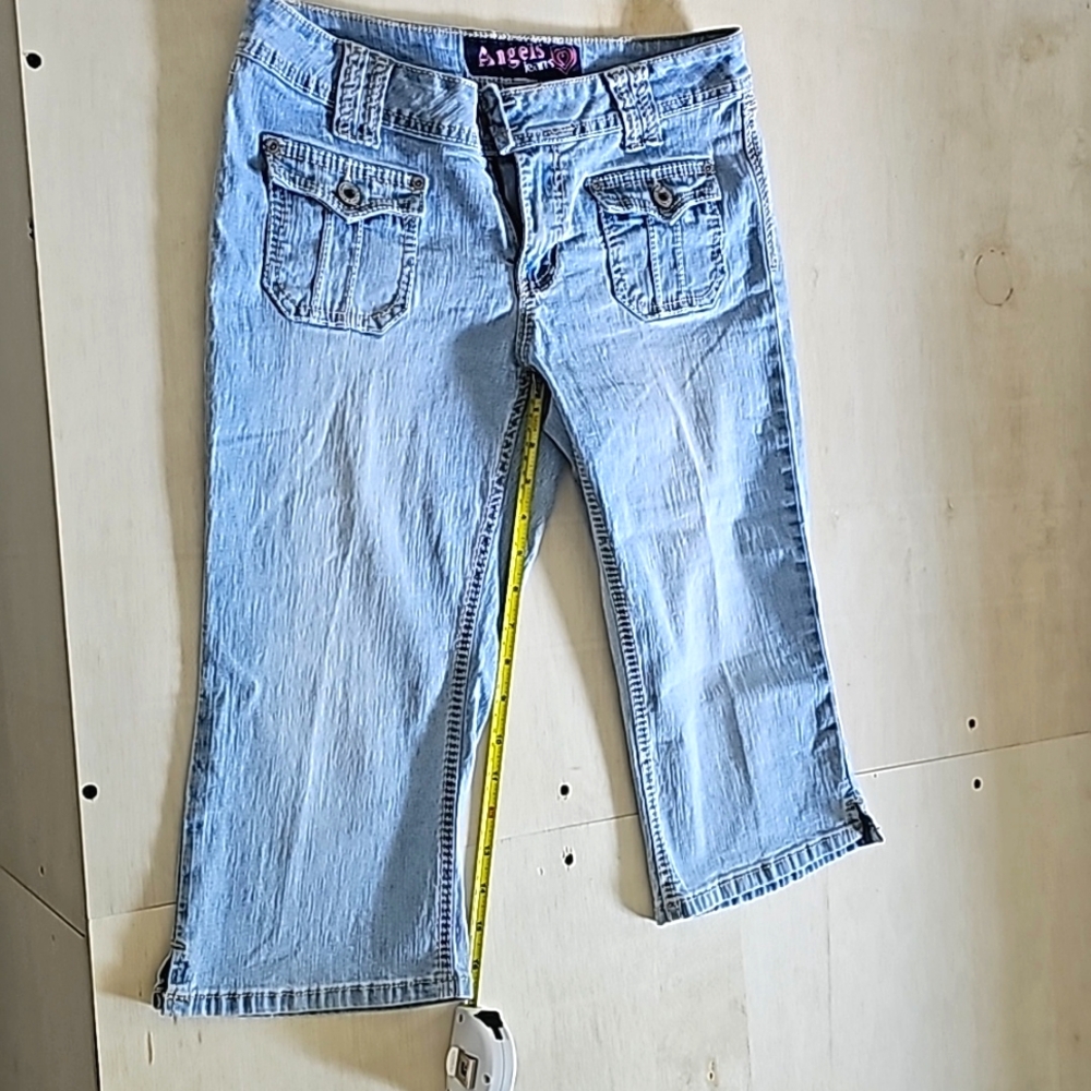 Juniors Capri, light blue